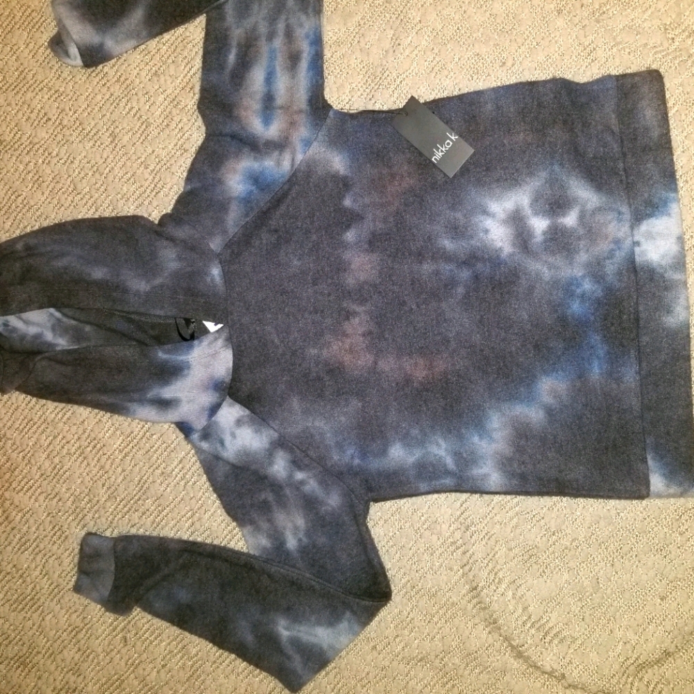 Nikka K Tie Dye Hoodie Sweat Shirt